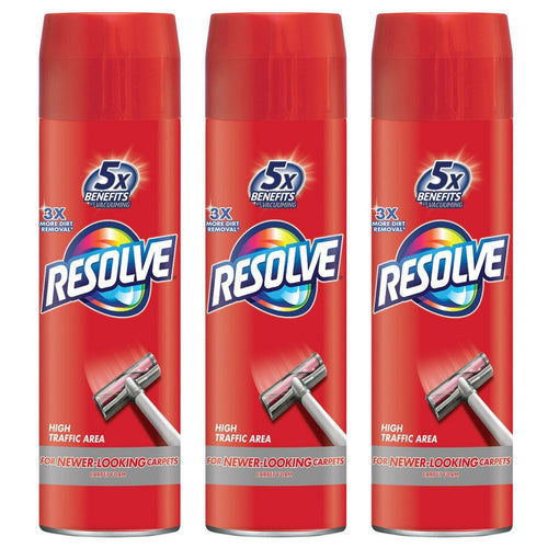 Resolve High Traffic Carpet Foam, 22 oz (Pack of 3)
