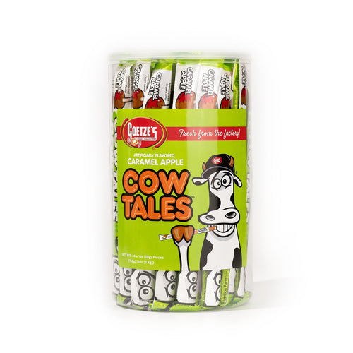 Goetze's Caramel Apple Cow Tales, 36 Count Canister, 2.25 lb