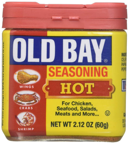 Old Bay Hot Seasoning, 6.36 oz (Pack of 3)