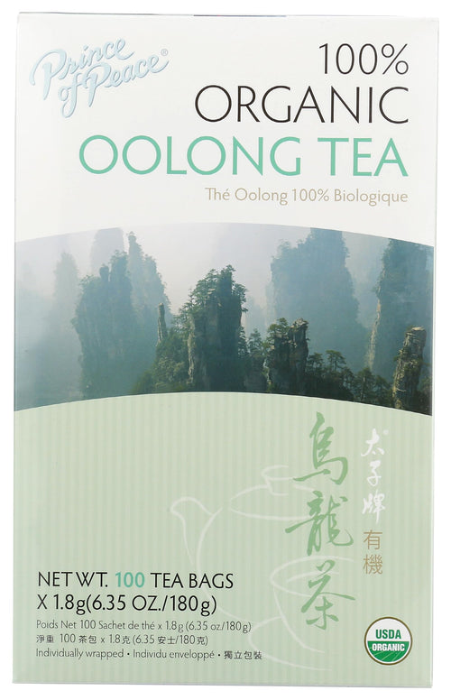 Prince of Peace Organic Oolong Tea, 100 Tea Bags