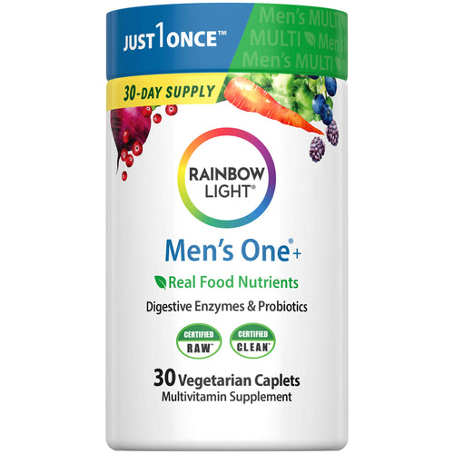 Rainbow Light Men's Multivitamin One+, 30 Caplets