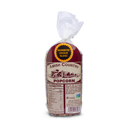 Amish Country Popcorn Rainbow Popcorn Kernels, 1 lb Bag