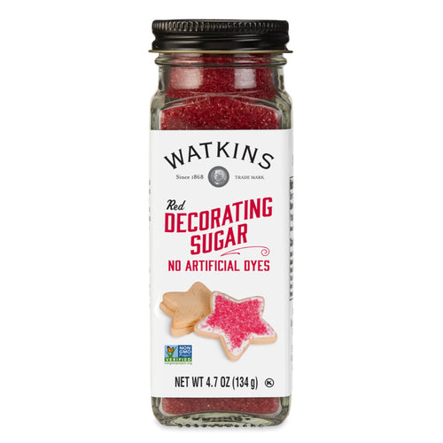 Watkins Red Decorating Sugar, 4.7 oz