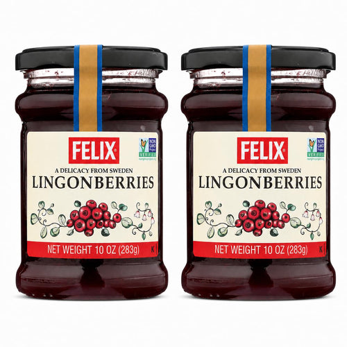 Felix Wild Lingonberry Jam, 10 oz (Pack of 2)