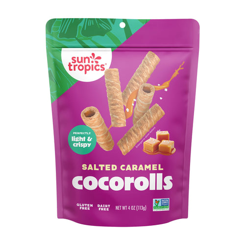 Sun Tropics Coco Rolls, Salted Caramel, 4 oz
