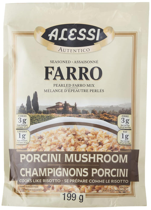 Alessi Porcini Mushroom Farro, 7 oz