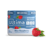 Ultima Replenisher Blue Raspberry Electrolyte Powder, 30 Servings