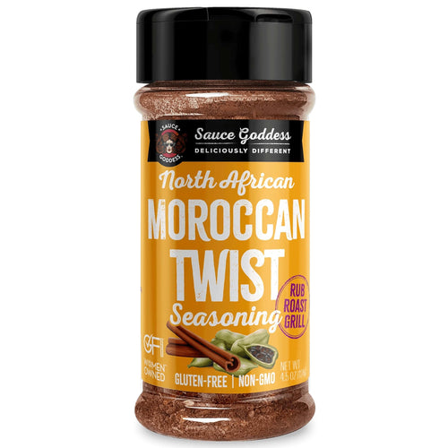 Sauce Goddess Moroccan Twist Spice Shaker, 4.5 oz