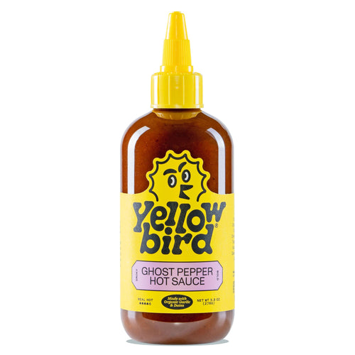 Yellowbird Organic Ghost Pepper Hot Sauce, 9.8 oz