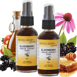 Mickelberry Gardens Elderberry Honey Propolis Spray, 2 oz (Pack of 2)