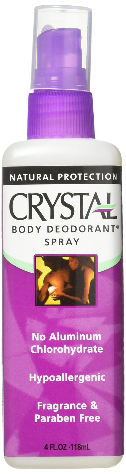 Crystal Body Spray Deodorant, 4 oz