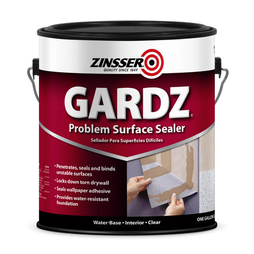 Zinsser Gardz Water-Based Problem Surface Sealer, Clear, 1 Gallon