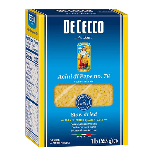 De Cecco Acini di Pepe Pasta, 16 oz (Pack of 2)