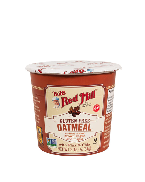 Bob's Red Mill Maple Brown Sugar Gluten Free Oatmeal Cup