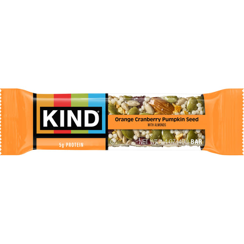 KIND Seeds Fruit & Nuts Snack Bar, Orange Cranberry, 1.4 oz