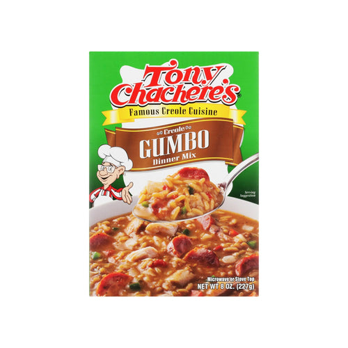 Tony Chachere's Creole Gumbo Dinner Mix, 8 oz (Pack of 4)