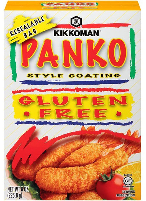 Kikkoman Gluten-Free Panko Style Coating, 8 oz (Pack of 2)