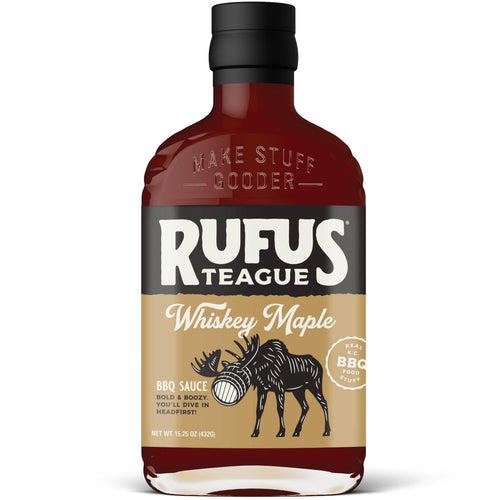 Rufus Teague Whiskey Maple BBQ Sauce, 15.25 oz