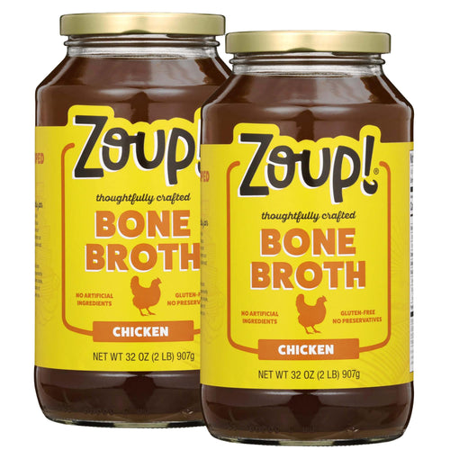 Zoup! Chicken Bone Broth, 32 oz (Pack of 2)