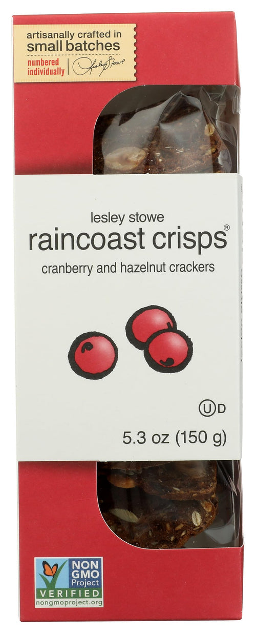 Raincoast Crisps Cranberry Hazelnut Crisps, 5.3 oz