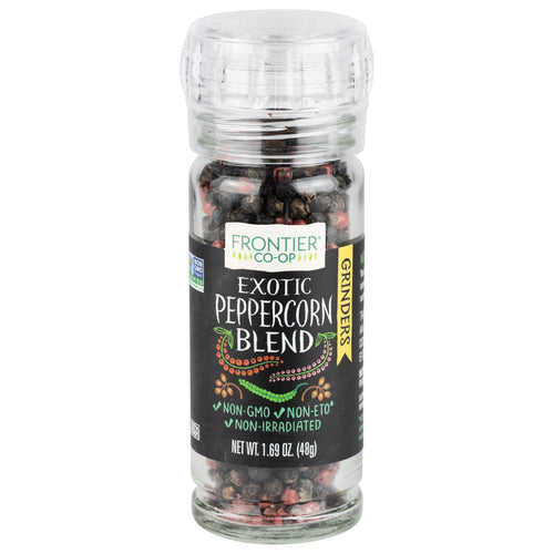 Frontier Co-op Exotic Peppercorn Blend Grinder, 1.69 oz