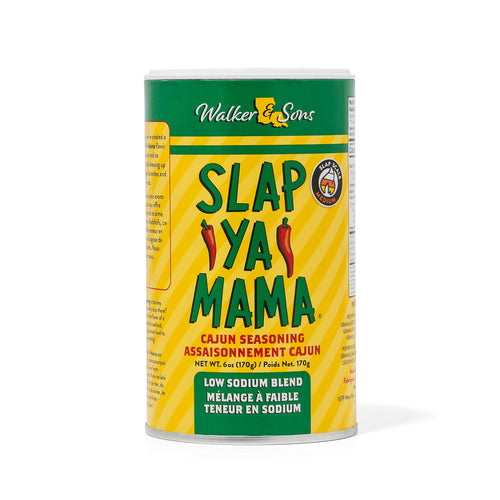Slap Ya Mama Low Sodium Cajun Seasoning, 6 oz (Pack of 3)