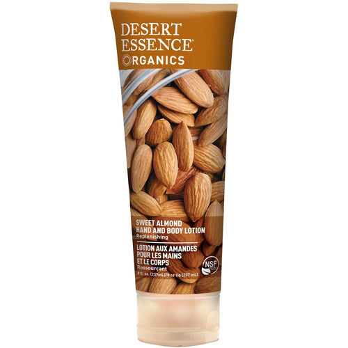 Desert Essence Almond Hand and Body Lotion, 8 oz