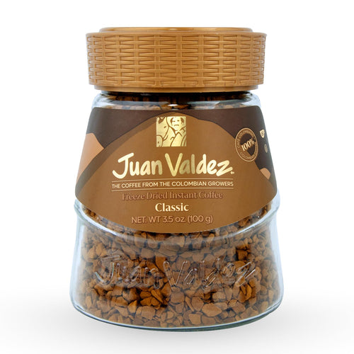 Juan Valdez Freeze-Dried Instant Coffee, Classic, 3.5 oz
