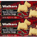 Walkers Scottie Dog Shortbread, 3.9 oz (Pack of 2)