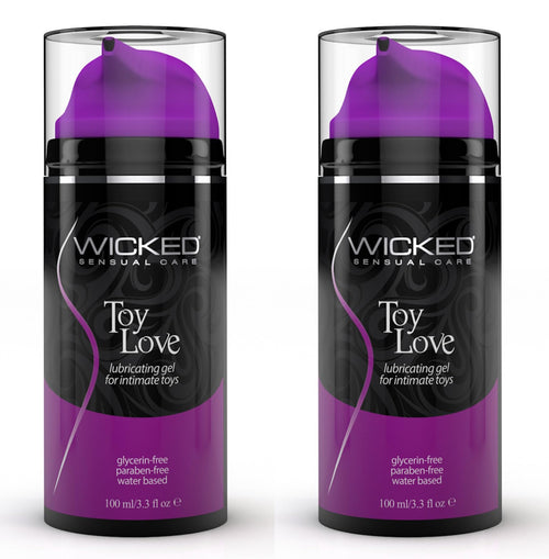 Wicked Toy Love Lubricant, 3.3 oz (Pack of 2)