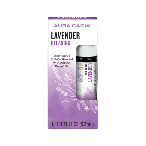 Aura Cacia Lavender Aromatherapy Roll-On, 0.31 fl oz