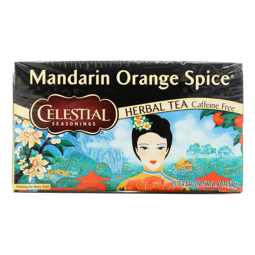 Celestial Seasonings Mandarin Orange Spice Herbal Tea, 20 Count (Pack of 6)