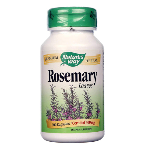 Rosemary Leaves, 100 Capsules (Pack of 2)