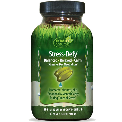 Irwin Naturals Stress-Defy Daily Stress Support & Calm Formula, 84 Count