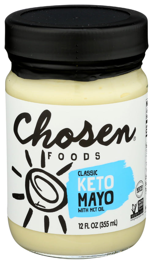 Chosen Foods Classic Keto Mayo, 12 oz