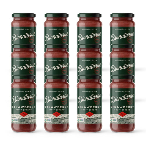 Bionaturae Organic Strawberry Fruit Spread, 9 oz (Pack of 12)