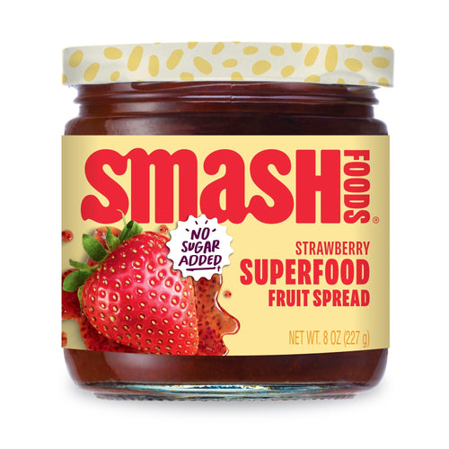 Smash Foods Strawberry Jam, No Sugar Added