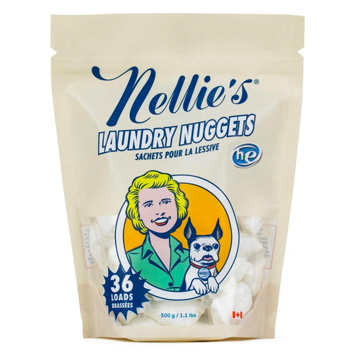 Nellie's Laundry Nuggets Concentrated Detergent Pods, 36 Loads