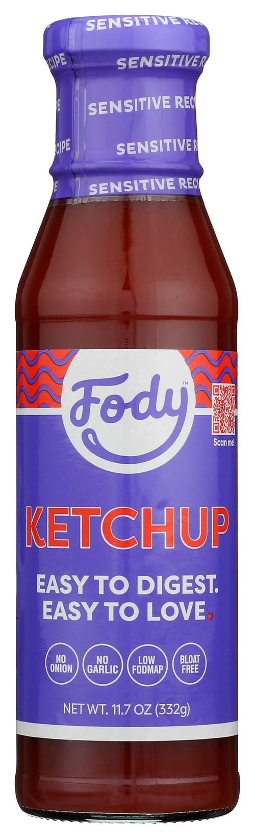 Fody Food Company Ketchup, 11.7 oz