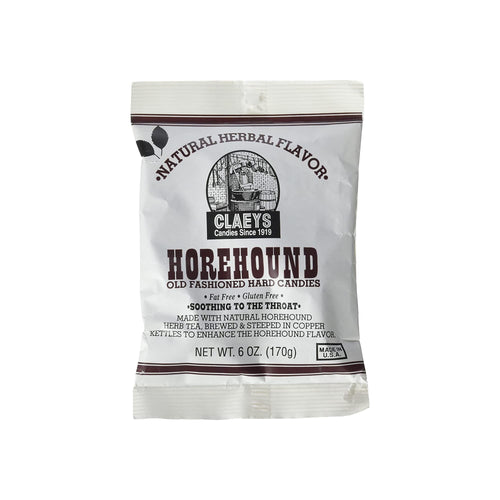 Claeys Horehound Hard Candy, 6 oz (Pack of 3)