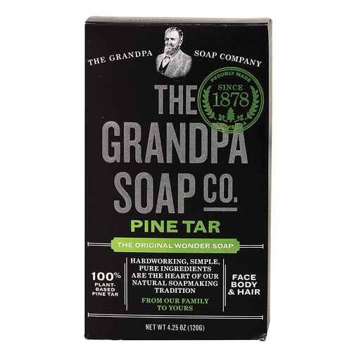 Grandpa's Pine Tar Soap, 4.25 oz (Pack of 2)