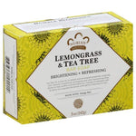 Nubian Heritage Lemongrass and Tea Tree Bar Soap, 5 oz (Pack of 3)