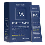 BodyHealth PerfectAmino BCAA and EAA Powder, Lemon Lime, 15 Stick Packs