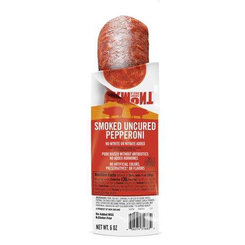 Vermont Smoke and Cure Uncured Smoked Pepperoni, 6 oz