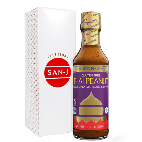 San-J Gluten-Free Thai Peanut Sauce, 10 oz