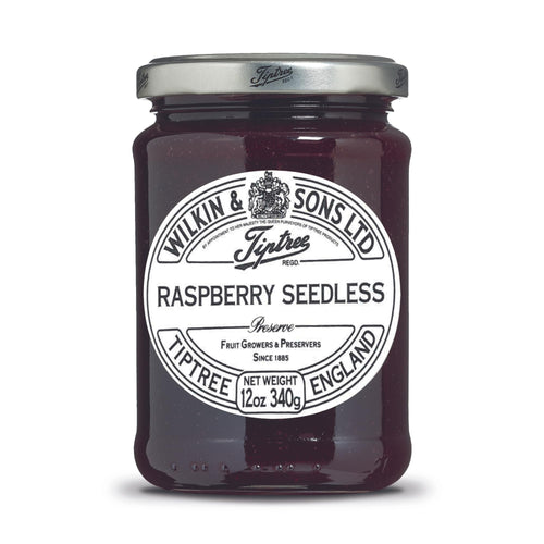 Tiptree Raspberry Seedless Preserve, 12 oz Jar