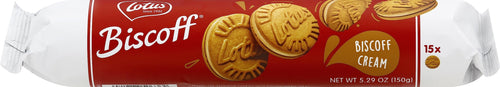 Lotus Biscoff Sandwich Cookies with Biscoff Cream, 5.29 oz