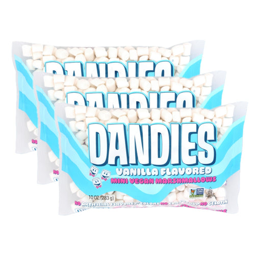 Dandies Mini Vegan Marshmallows (Pack of 3)