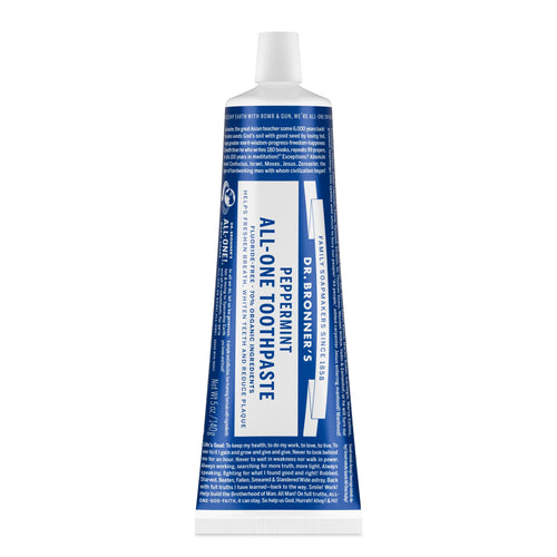 Dr. Bronner's Peppermint All-One Toothpaste Set (3 Pieces)