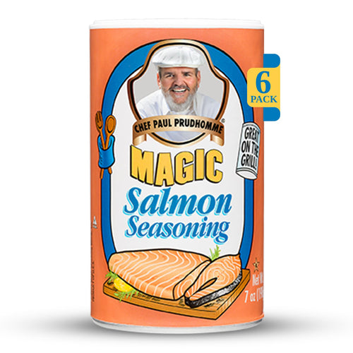 Chef Paul Prudhomme's Magic Salmon Magic Seasoning, 7 oz (Pack of 6)